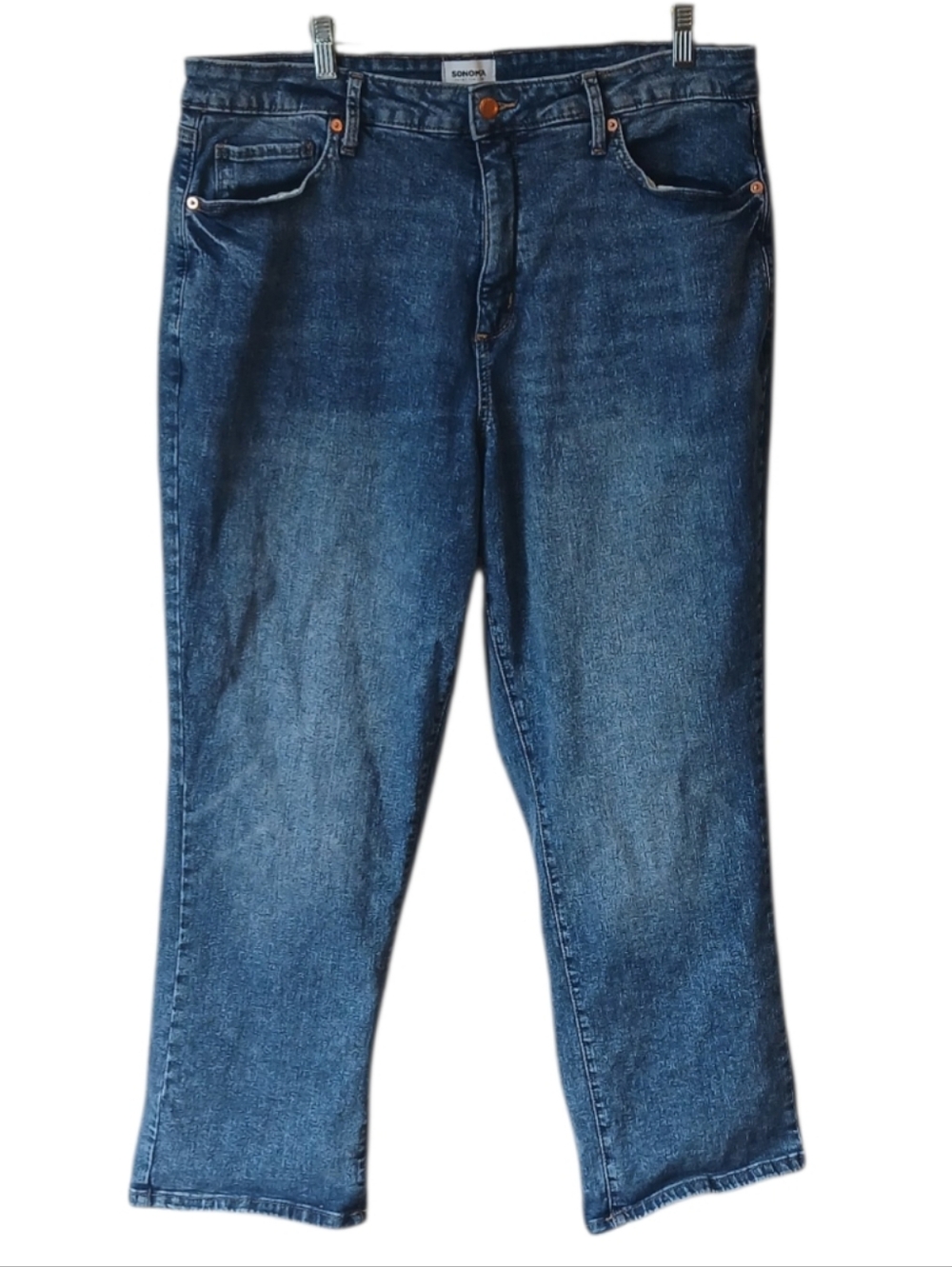 Sonoma High-Rise Straight Leg Jeans Size 16W - Picture 2 of 6
